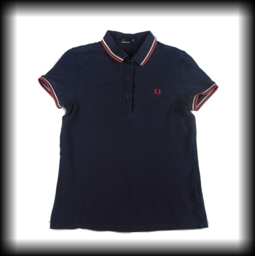 Polo Fred Perry S damskie granat.JPG