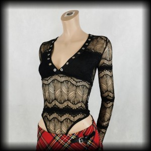 Body gotyckie koronkowe S/M