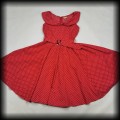 Sukienka Pin Up Lindy Bop M czerwona w groszki6.jpg