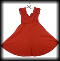 Sukienka Retro Lindy Bop XL czerwona rozkloszowana4.JPG