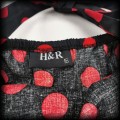 Sukienka Pin Up H&amp;R LXL czarna w czerwone grochy9.jpg