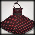 Sukienka Pin Up H&amp;R LXL czarna w czerwone grochy91.jpg