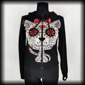 Bluza Banned S kocia czaszka