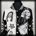 Bluza Heartless S Wednesday Addams baseballówka2.jpg