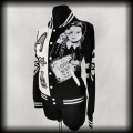 Bluza Heartless S Wednesday Addams baseballówka3.jpg