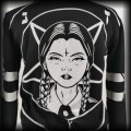 Bluza Heartless S Wednesday Addams baseballówka5.jpg