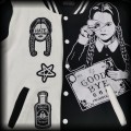 Bluza Heartless S Wednesday Addams baseballówka7.jpg