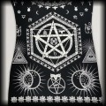 Sukienka mini Jawbreaker M occult pentagram ćwieki6.jpg