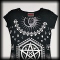 Sukienka mini Jawbreaker M occult pentagram ćwieki7.jpg