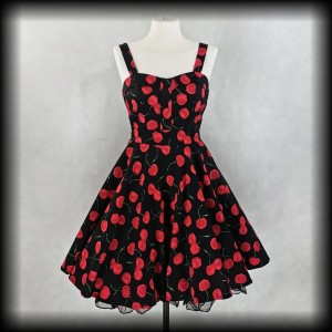 Sukienka Pin Up w wisienki S Grace Karin