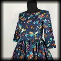 Sukienka Retro Lindy Bop ML motyle i kwiaty4.jpg