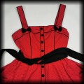 Sukienka Hell Bunny L Pin Up czerwona w groszki8.jpg