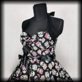 Sukienka Pin Up Hell Bunny L Sugar Skull Czaszki4.jpg