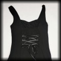 Sukienka Necessary Evil SM gothic gorset i klamry93.jpg