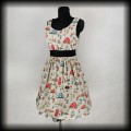 Sukienka Retro Cath Kidston M muchomory i inne grzyby2.jpg
