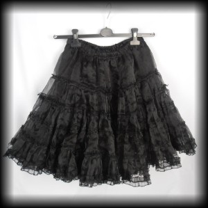 Spódnica tiulowa Burleska S-XL tutu halka czarna