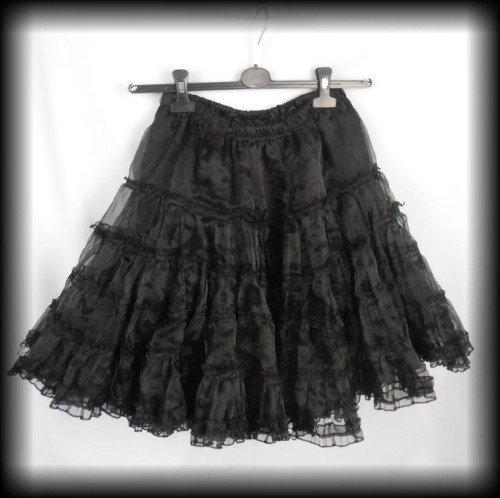 Spódnica tiulowa Burleska S-XL tutu halka czarna.JPG