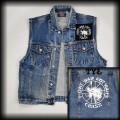 Kamizelka jeansowa Crass L DIY punk.jpg