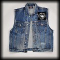Kamizelka jeansowa Crass L DIY punk2.jpg