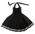 Sukienka Pin Up Hell Bunny M Motley marynarska sailor6.JPG