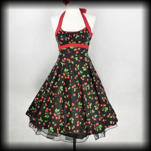 Sukienka Pin Up Couture XS S wisienki.jpg