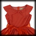 Sukienka Pin Up Lindy Bop S czerwona w groszki 2.JPG
