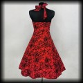 Sukienka Pin Up Hearts &amp; Roses SM czerwona old school5.jpg
