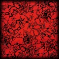 Sukienka Pin Up Hearts &amp; Roses SM czerwona old school9.jpg