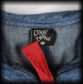 Sukienka marynarska Criminal Damage XL jeansowa5.JPG