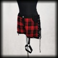 Spodenki Heartless M Punk Gothic kratka ćwieki2.jpg