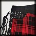 Spodenki Heartless M Punk Gothic kratka ćwieki7.jpg