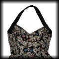 Sukienka Pin Up Hell Bunny M Sugar Skull Czaszki5.jpg