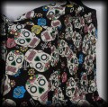 Sukienka Pin Up Hell Bunny M Sugar Skull Czaszki6.JPG