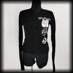 Sweterek Heartless M/L ouija goth punk 