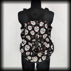 Plecak Banned sugar skulls czaszki