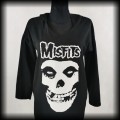 Sukienka z kapturem Misfits S-L horror punk goth2.jpg