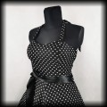 Sukienka Pin Up Hearts &amp; Roses M czarna w groszki4.jpg