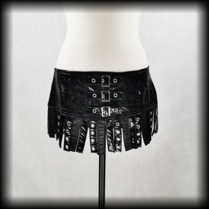 Spódnica bardzo mini/pas Phaze M gothic lolita 