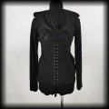 Bluza Heartless L dama z kotem Santa Muerte gorsetowa4.jpg