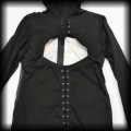 Bluza Heartless L dama z kotem Santa Muerte gorsetowa91.jpg