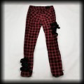 Spodnie Gothicana M (3032) Punk Goth krata klamry9.jpg