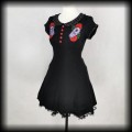 Sukienka mini Hell Bunny S cmentarna w trumny2.jpg