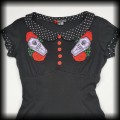 Sukienka mini Hell Bunny S cmentarna w trumny7.jpg