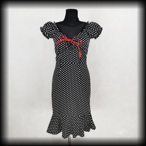 Sukienka Pin Up ołówkowa Joe Browns M w groszki 