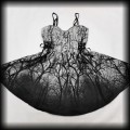 Sukienka Vixxsin 2XL mroczny las Punk Gothic NOWA7.jpg