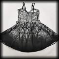 Sukienka Vixxsin 2XL mroczny las Punk Gothic NOWA93.jpg