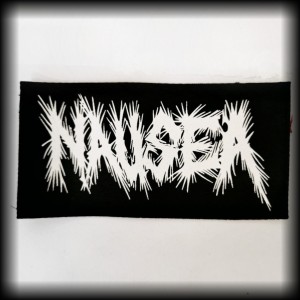 Naszywka NAUSEA logo (40)