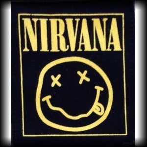 Naszywka Nirvana logo kolory (358)