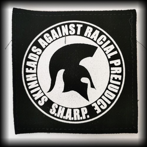 Naszywka S.H.A.R.P. Skinheads against racial prejudice sharp.jpg