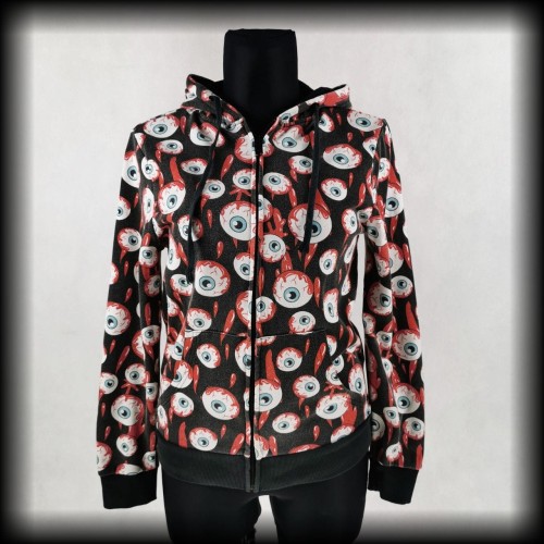 Bluza Iron Fist S unisex gałki oczne psychobilly.jpg